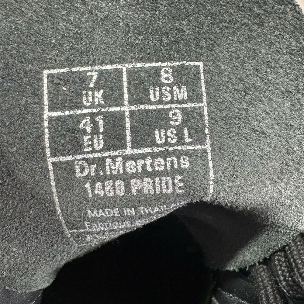 DR. MARTENS 1460 Pride 8-Eye Boot - Picture 8 of 9